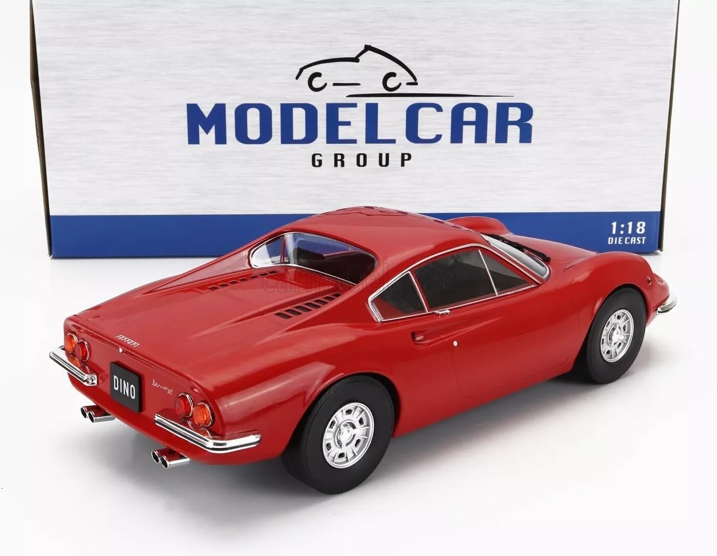 MCG 1/18 フェラーリ ディーノ 246 GT 1969 レッド Ferrari Dino 246